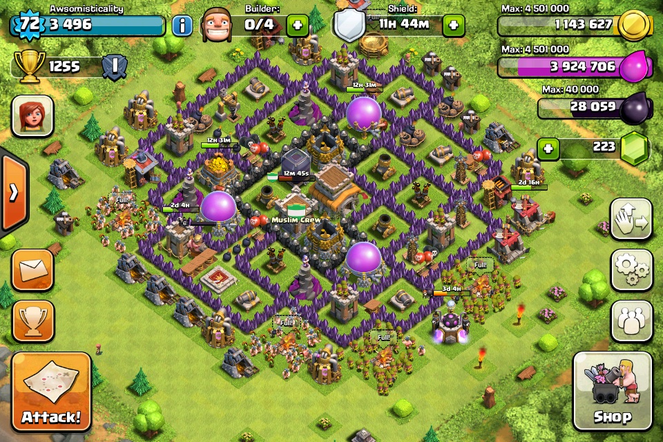 Best clash of clans layouts